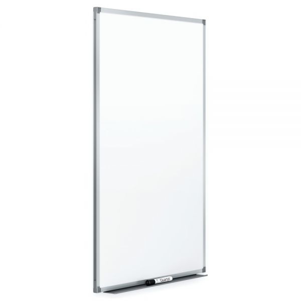 Quartet Melamine DryErase Whiteboard, 24" X 36", Aluminum Frame With