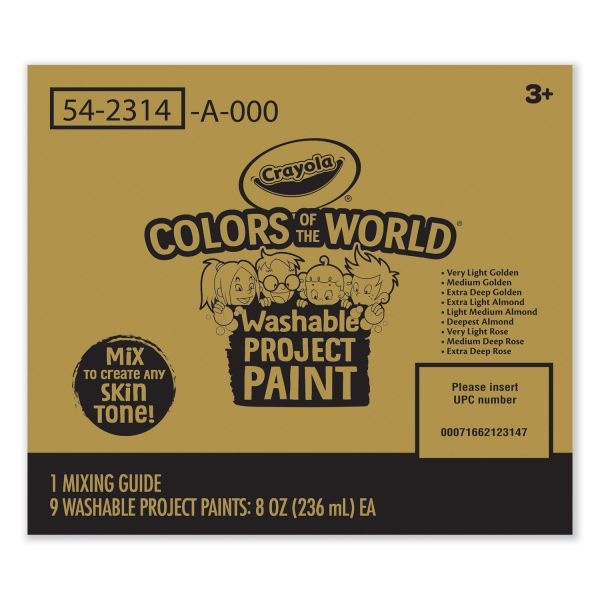 Crayola Colors Of The World Washable Paint