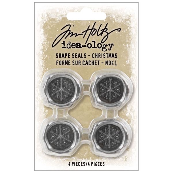 Idea-Ology Metal Shape Seals 4/Pkg
