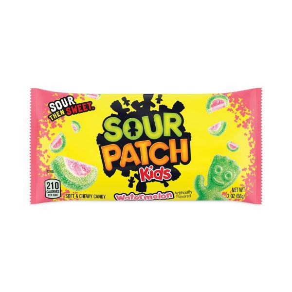 Buy Sour Patch Kids Chewy Candy Online - Watermelon, 2 Oz Bags, 24/Carton