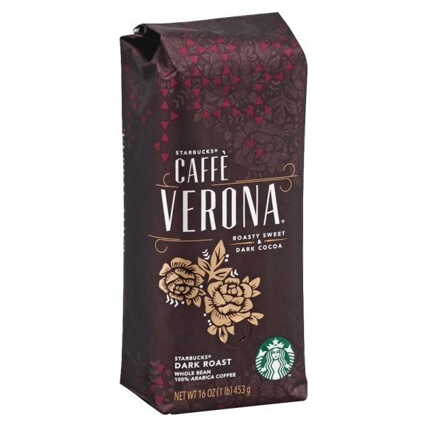 Starbucks Whole Bean Coffee, Caffe Verona, 1 Lb Bag