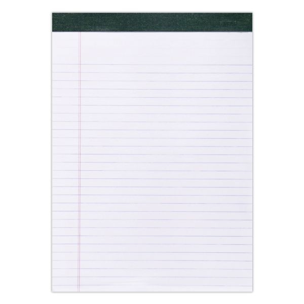 Recycled Legal Pad 8.5"X11.75" White