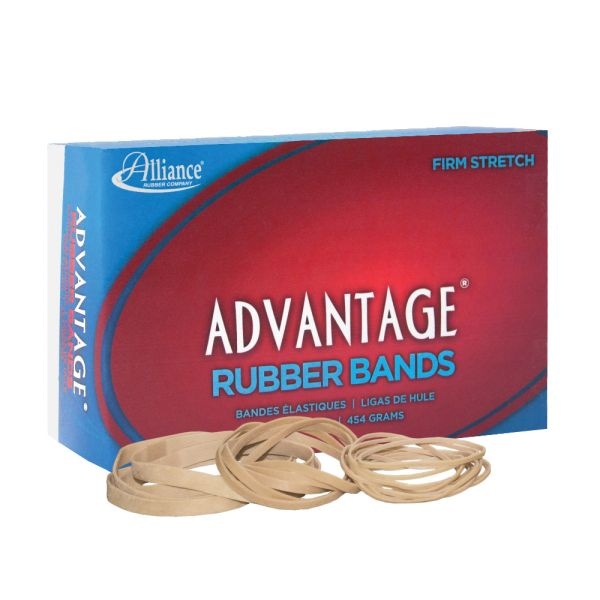 Alliance Advantage Rubber Bands In 1-Lb Box, #54, Assorted Sizes