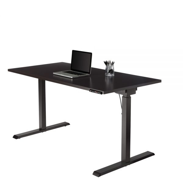 Magellan Performance Electric 60"W Height-Adjustable Standing Desk, Espresso