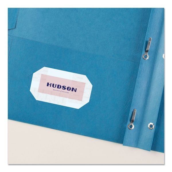 Avery Two-Pocket Folder With Prong Fasteners, 70-Sheet Capacity, Light Blue, 25/Box