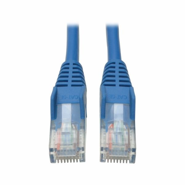 Eaton Tripp Lite Series Cat5e 350 Mhz Snagless Molded (Utp) Ethernet Cable (Rj45 M/M), Poe - Blue, 20 Ft. (6.09 M)