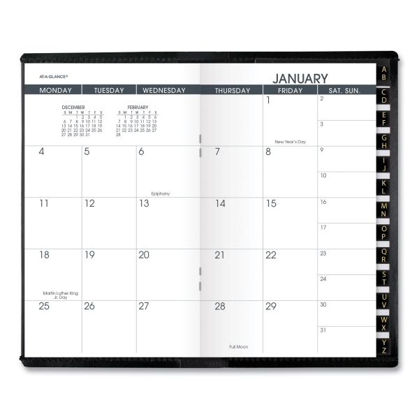 At-A-Glance Pocket-Size Monthly Planner, 3 1/2 X 6 1/8, White, 2023 Calendar