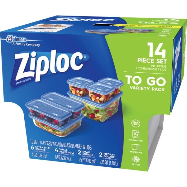 Ziploc Food Storage Container Sets