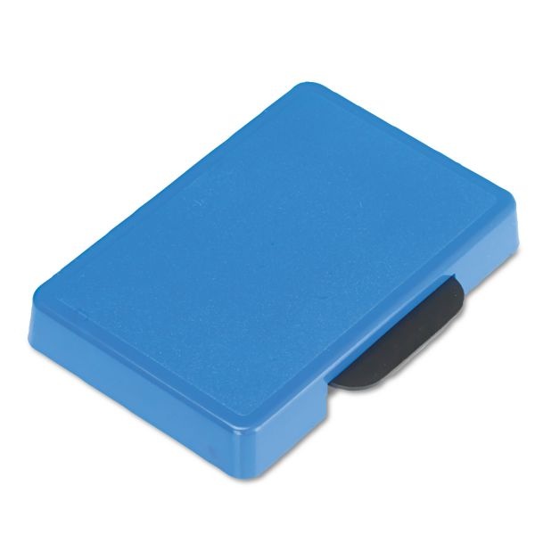 Trodat T5460 Professional Replacement Ink Pad For Trodat Custom Self-Inking Stamps, 1.38" X 2.38", Blue