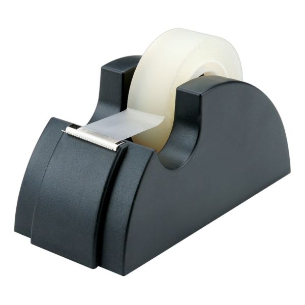 Skilcraft 75% Recycled Tape Dispenser, 1" Core, Black (Abilityone 7520-00-240-2411)