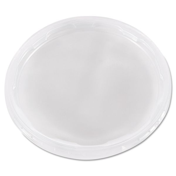 Wna Deli Container Lids, Plug-Style, Clear, Plastic, 50/Pack, 10 Packs/Carton