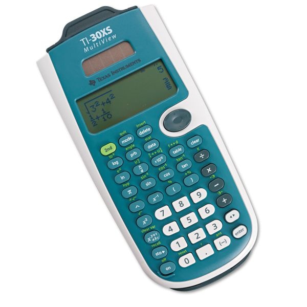 Texas Instruments Ti-30Xs Multiview Scientific Calculator, Blue