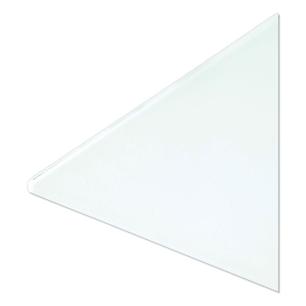 U Brands Floating Glass Dry Erase Board, 72 X 36, White Surface