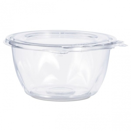 Dart Tamper-Resistant, Tamper-Evident Bowls With Flat Lid
