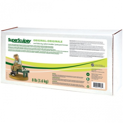 Super Sculpey Polymer Clay 8Lb