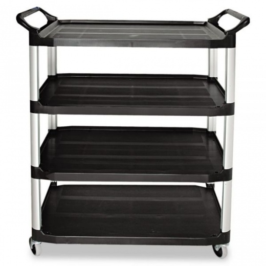 Rubbermaid Commercial Xtra Utility Cart with Open Sides