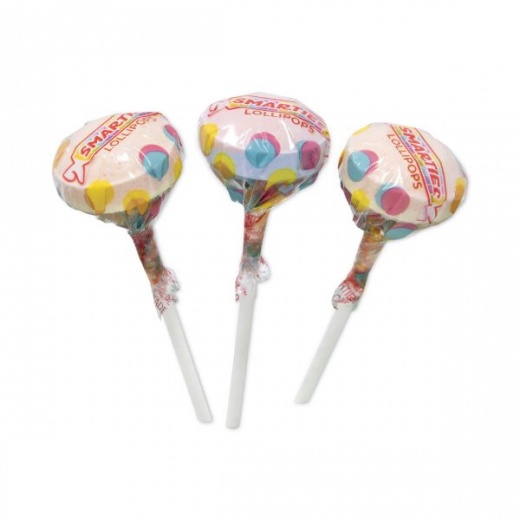 Nestlé Smarties Lollies Lollipops, 34 Oz Jar, 120 Pieces