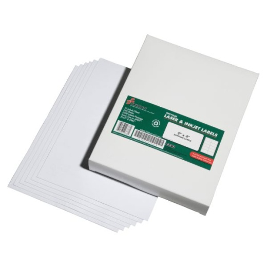Skilcraft 100% Recycled Inkjet/Laser Address Labels