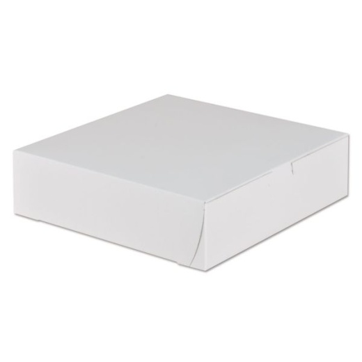 SCT White One-Piece Non-Window Bakery Boxes