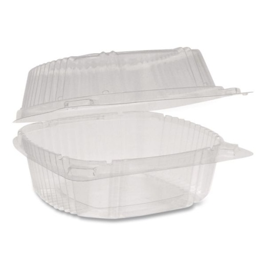 Pactiv Evergreen Clearview Smartlock Hinged Lid Container