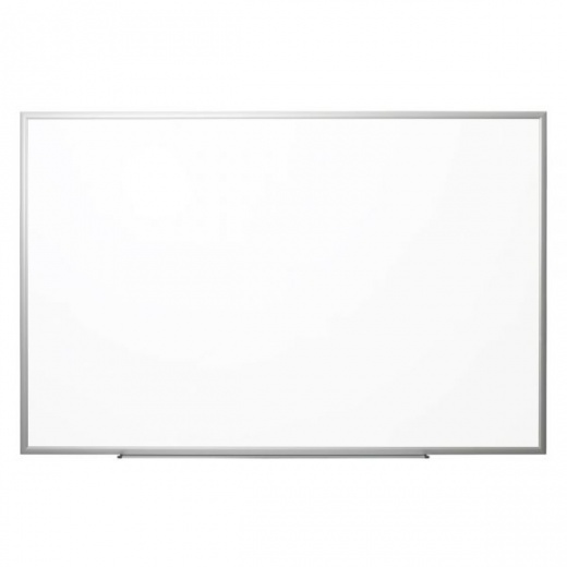 Magnetic Dry-Erase Whiteboard, 48 X 72, Aluminum Frame With Silver Finish