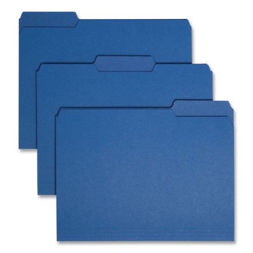 Smead Interior File Folders with 1/3-Cut Tabs
