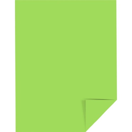 Astrobrights Cover Stock, 8.5 x 11, 65 lb, 30% Recycled, Lunar Blue - 250 sheets