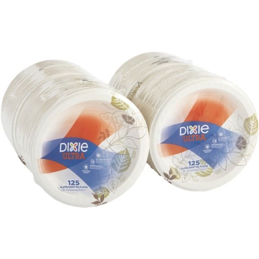 Dixie Paper Plates, 10, Pathways, Carton Of 500 Plates