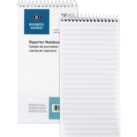 Business Source Coat Pocket Reporter's Notebook
