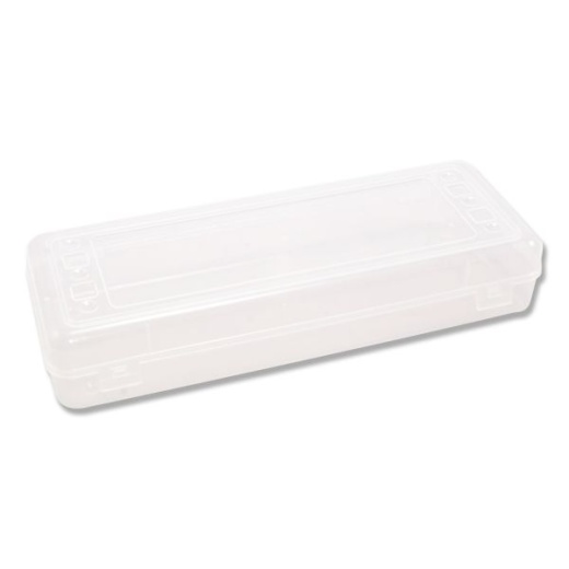 Innovative Storage Designs Stretch Art Box, Polypropylene, 13.25 X 5 X 2.3, Clear