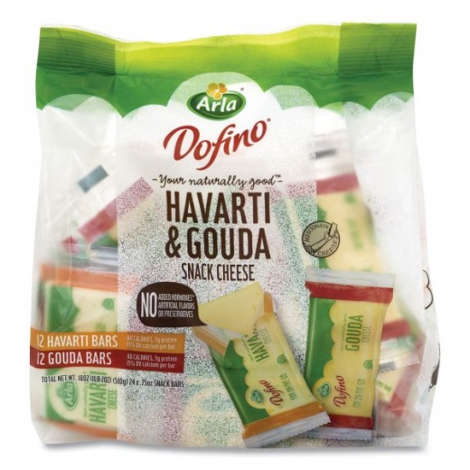 Arla Havarti And Gouda Cheese Snack Bars