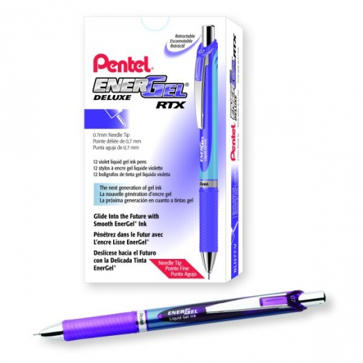 Pentel R.s.v.p. Refillable Ballpoint Pen, 1 Mm Medium Tip, Violet