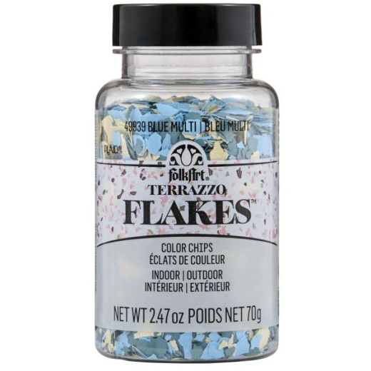 Folkart Terrazzo Flakes 2.47Oz