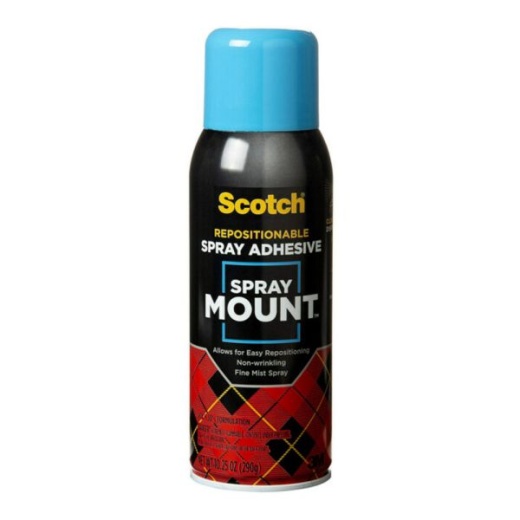 Scotch Spray Mount Spray Adhesive, Clear, 10.25 Oz - Experience the Ultimate Adhesive Solution