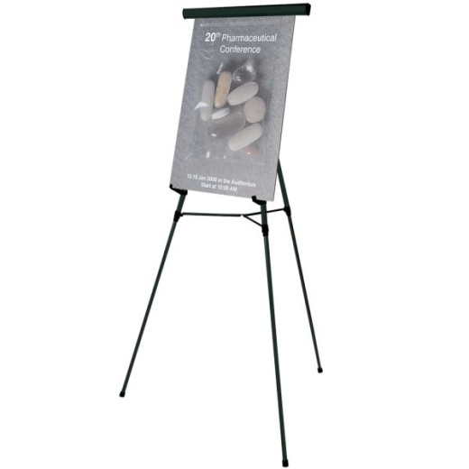 MasterVision Flex Lightweight Telescoping 3-Leg Display Easel