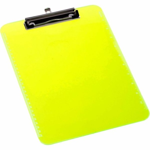 Business Source Flat Clip Clipboard - Portable Writing Surface