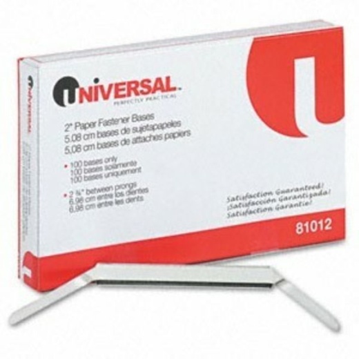 Universal Two-Piece Two-Prong Paper Fastener Bases