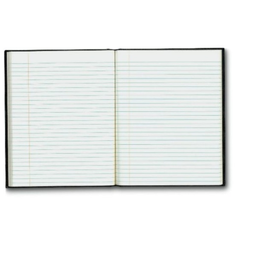 Blueline Executive Notebook, 9 1/4" X 7 1/4", College Ruled, 75 Sheets, Black