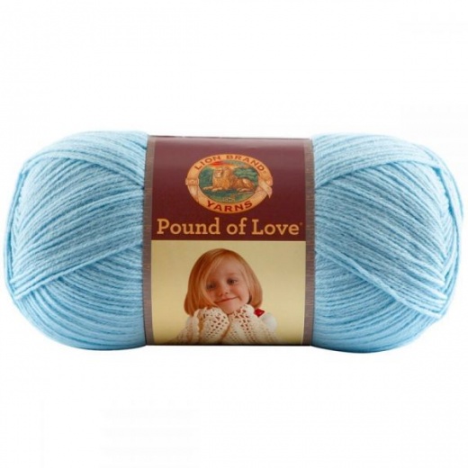 Lion Brand Pound of Love Yarn - Premium Acrylic Yarn for Knitting and Crocheting