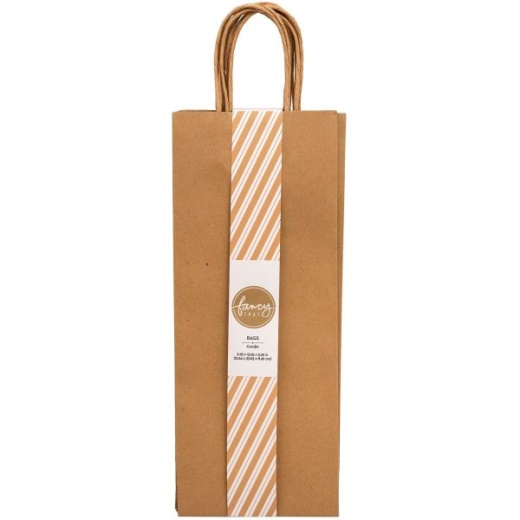 American Crafts Fancy That Wine Gift Bags 5.25"X3.25" 6/Pkg