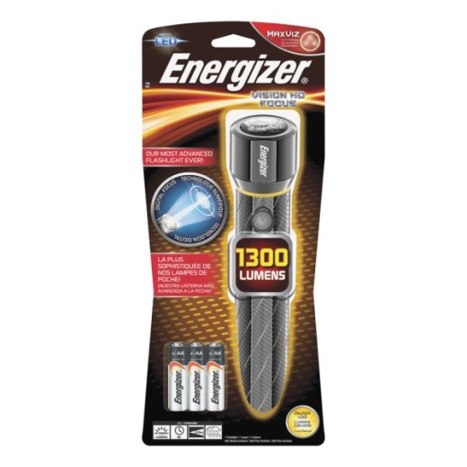 Energizer Vision HD Flashlight with Digital Focus