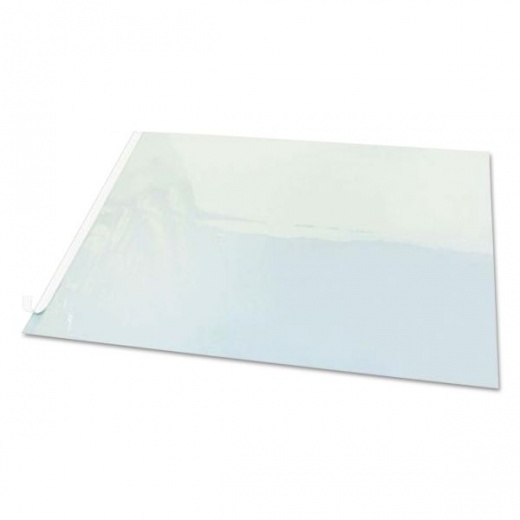 Artistic Second Sight Clear Plastic Desk Protector with Hinged Protector
