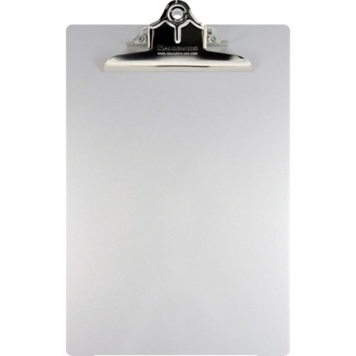 Saunders Aluminum Round Corner Clipboards - 1" Clip Capacity