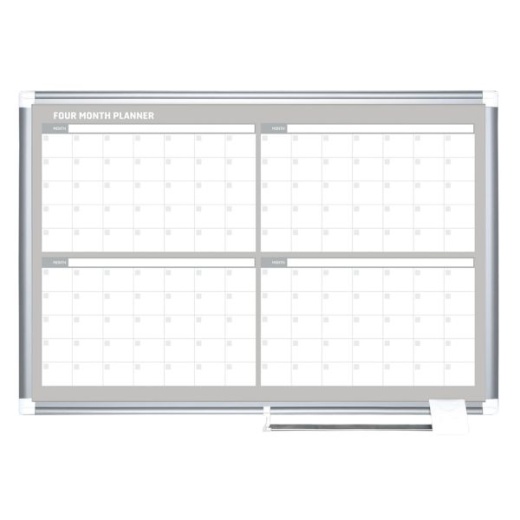 MasterVision Dry-Erase Calendar Whiteboard