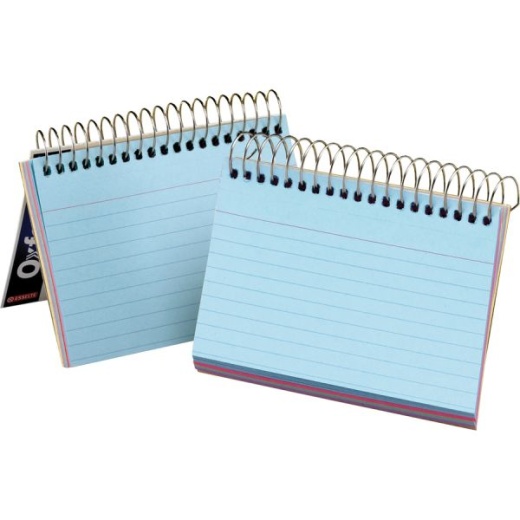 Oxford Spiral-Bound 3 X 5 Index Cards