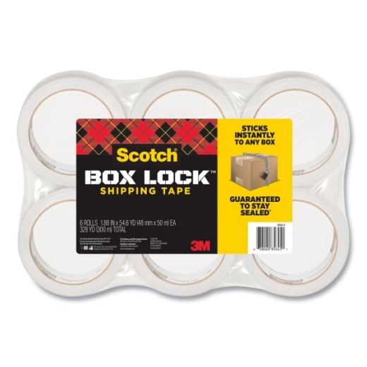 Scotch Box Lock Shipping Packaging Tape
