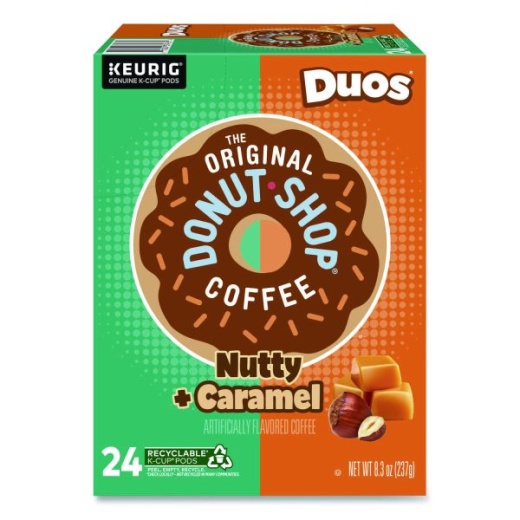 The Original Donut Shop Nutty + Caramel Coffee K-Cup