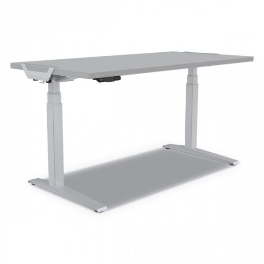 Fellowes Levado Laminate Table Top, 60" X 30", Gray