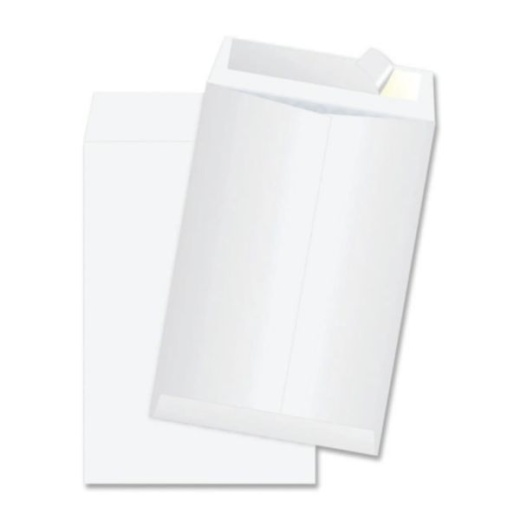 Survivor Dupont Tyvek Padded Mailers, 9" X 12", White, Box Of 25