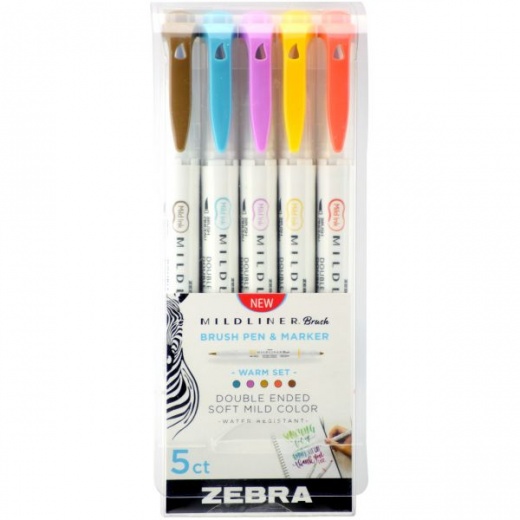 Zebra Mildliner Double Ended Brush Pen